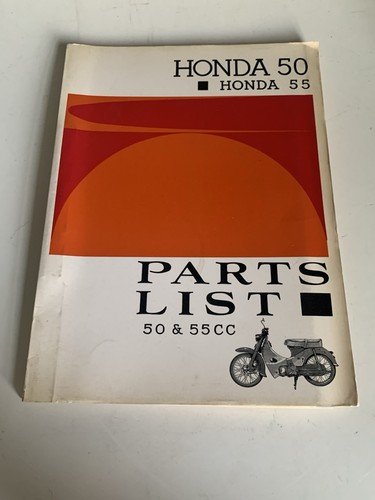 Old catalogue honda cc - 55,